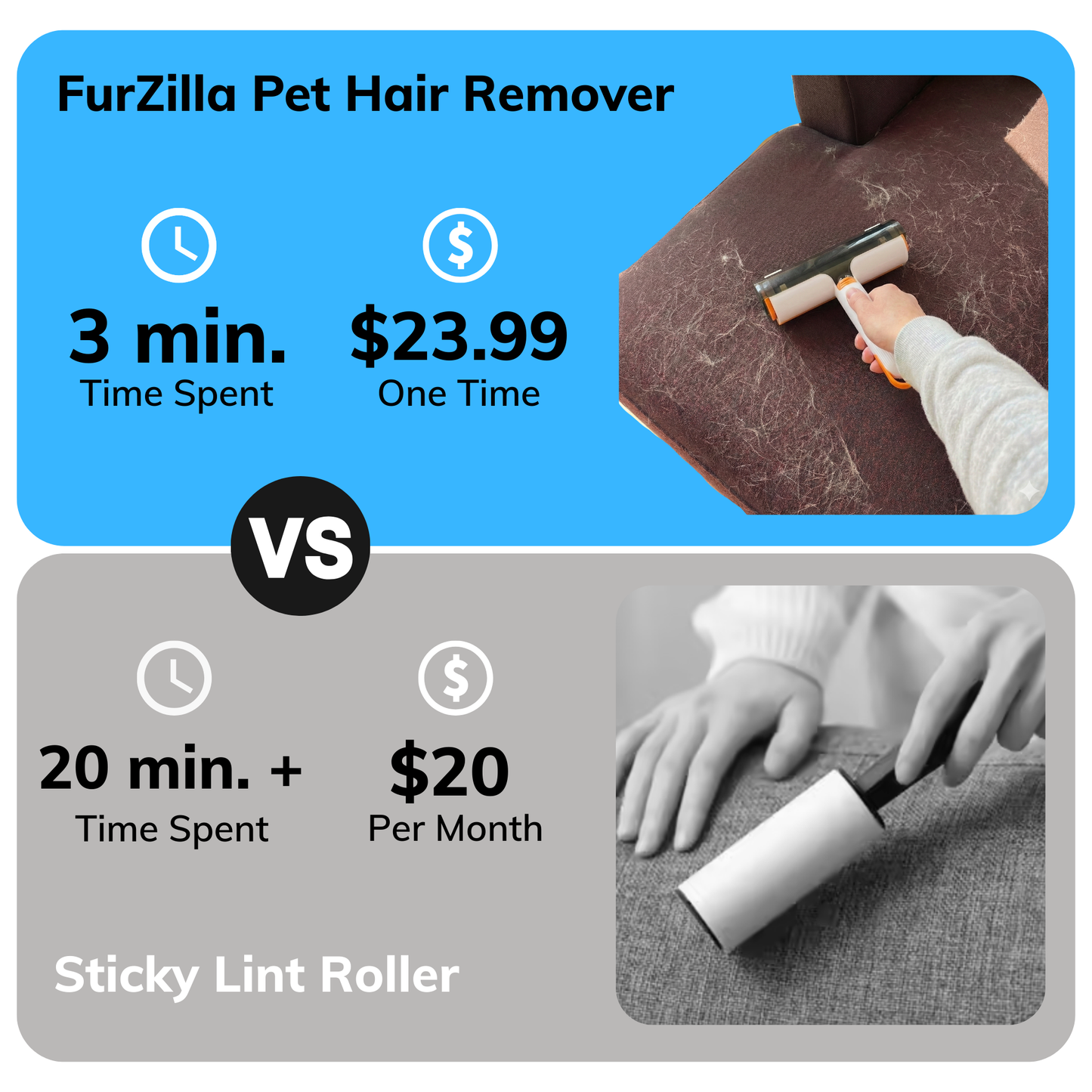 FurZilla™ Pet Hair Remover 2.0